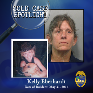 Cold Case Spotlight: Kelly Eberhardt. Date of Incident: May 31, 2014.